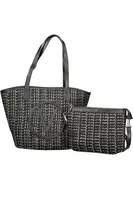 Černá kabelka s malou taškou