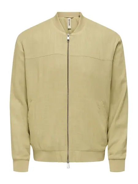 Only & Sons Prechodná bunda 'ONSRENATO'  tmavobéžová