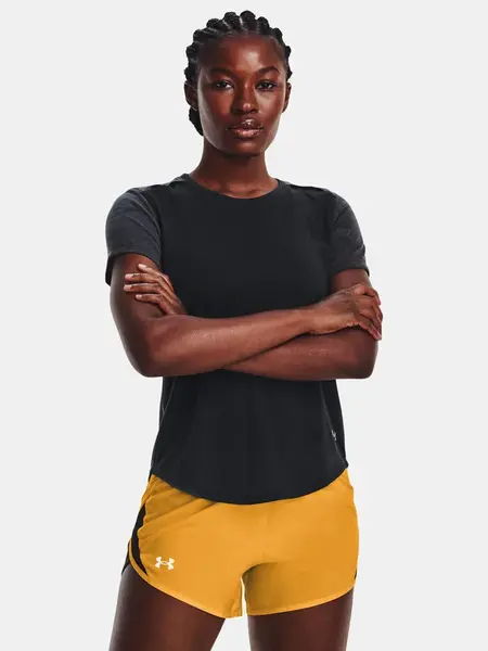 Čierne dámske tričko Under Armour UA Streaker SnowCloud SS