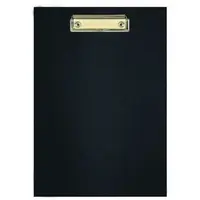 Desky s klipem A5 černé laminované