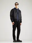 Pepe Jeans Mikina  námornícka modrá / biela