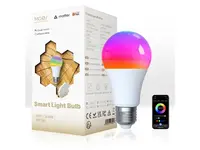 Smart LED žárovka E27 9W RGB CCT MOES MWB-TDA9-RCW-E27 WiFi Tuya
