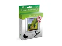 Síť proti hmyzu na okno GARDEN OF EDEN 11601BK 100x130cm černá - rozbaleno - bez obalu