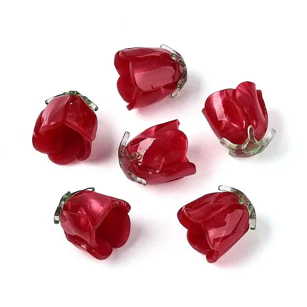 Heat Shrink Acrylic Bead Caps