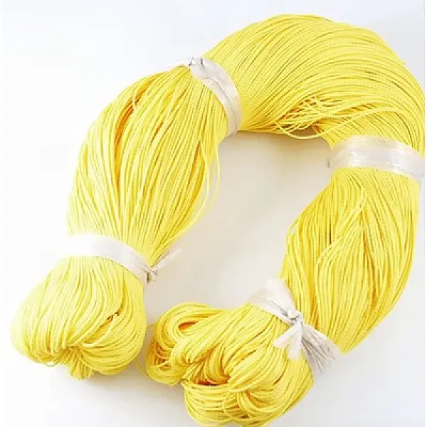 Round Waxed Polyester Cord