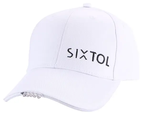 Kšiltovky s LED světlem 25 lm, nabíjeci USB, univerzální velikost - SIXTOL B-CAP Barva: fluorescentní