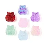 Baking Paint Transparent Glass Beads