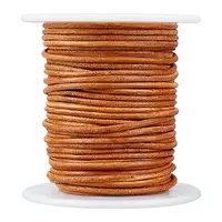 20M Round Cowhide Leather Cord