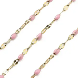 Ion Plating(IP) 304 Stainless Steel Dapped Chains