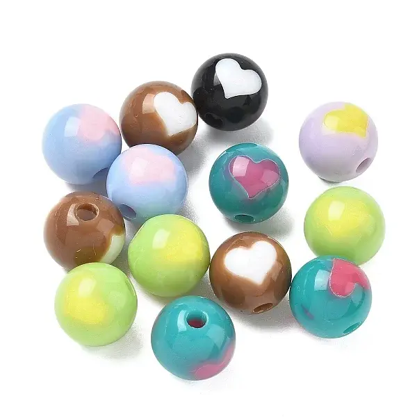 Opaque Acrylic Beads