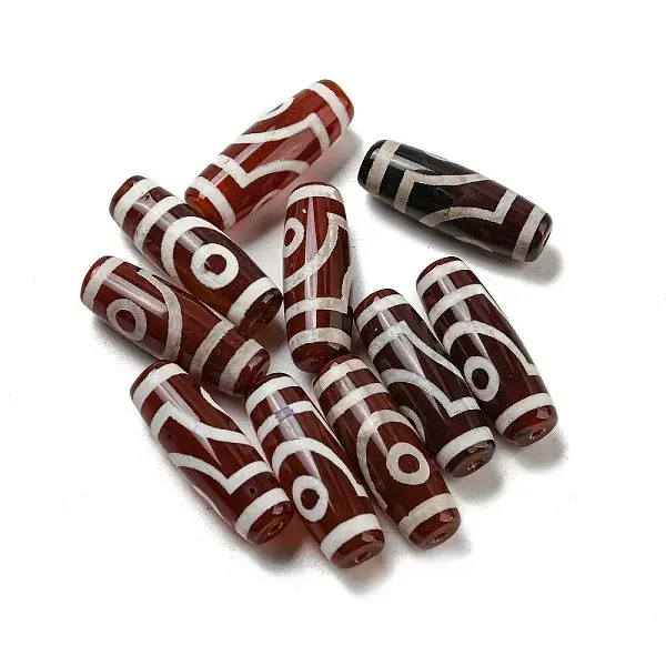 Tibetan Style dZi Beads Strands