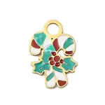 Christmas 304 Stainless Steel Enamel Charms