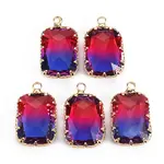 Gradient Color Glass Pendants