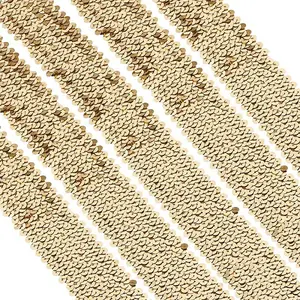 Plastic Paillette Elastic Trim