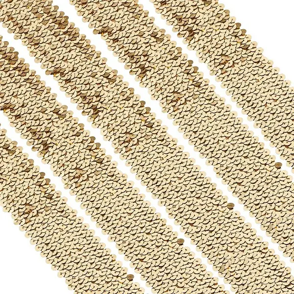 Plastic Paillette Elastic Trim