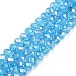 Electroplate Glass Beads Strands