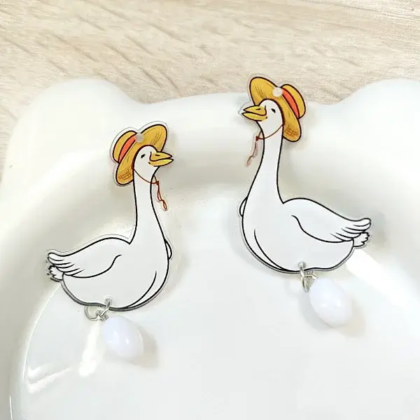 Printed Acrylic Big Pendants