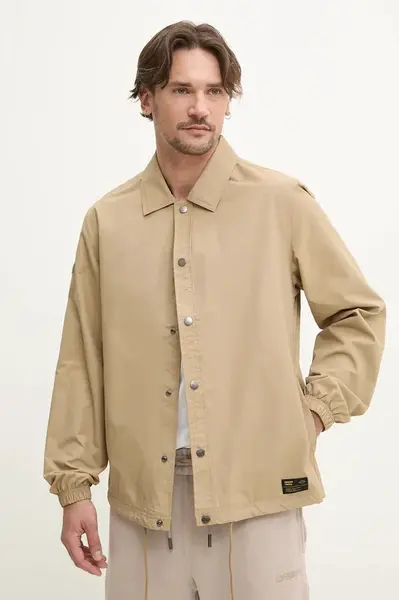 Bunda Superdry zelená barva, přechodná, M5012152A-8TU