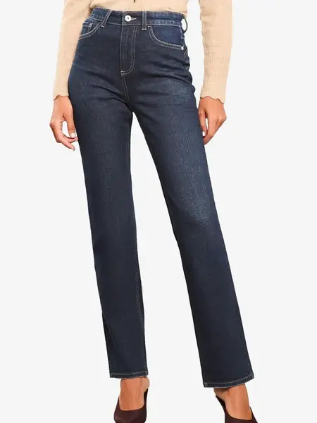 self. Džínsy  tmavomodrá