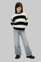 Dětské rifle Calvin Klein Jeans HR WIDE IG0IG03001