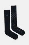 Ponožky Emporio Armani Underwear 2-pack tmavomodrá barva, EM000545 AF18145