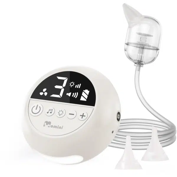 Momini Automatic Nasal Aspirator Sniffley odsávačka nosních hlenů elektrická 1 ks