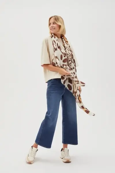 Marisse Women's Scarf L-Sz-4604 D.Brown