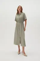 Marisse Women's Dress L-Su-4614 Olive