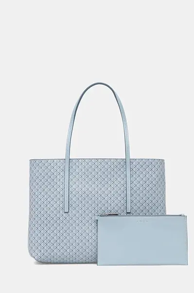 Kabelka Calvin Klein modrá barva, LV04F3267G