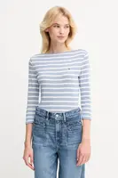 Bavlněné tričko s dlouhým rukávem Tommy Hilfiger