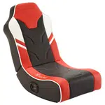 X Rocker HERNÍ KŘESLO, vzhled kůže, červená