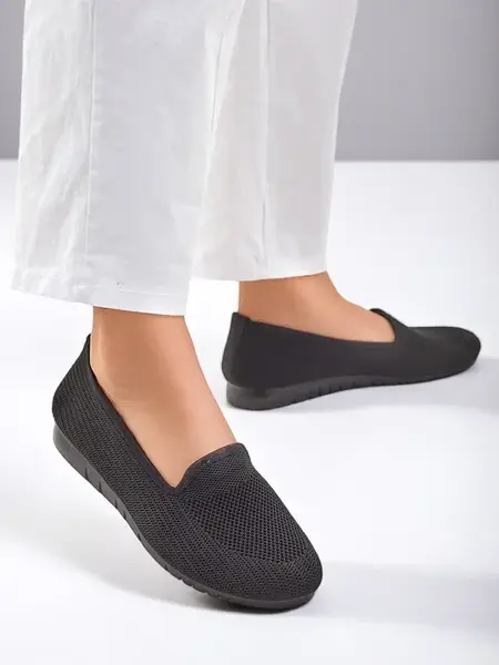 Resti Women's fabric moccasins Caerit