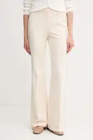 Kalhoty Joop! dámské, béžová barva, široké, high waist, 30047952