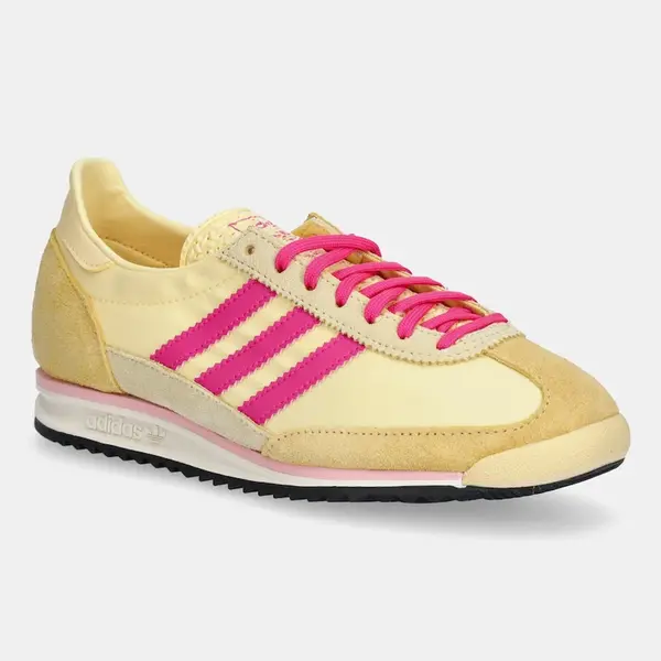 Tenisky adidas Originals Sl 72 OG dámské, žlutá barva, JQ6416