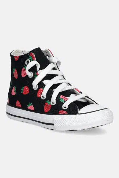 Dětské tenisky Converse CHUCK TAYLOR ALL STAR černá barva, A14928C