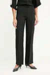 Kalhoty Marciano Guess WHITNEY dámské, černá barva, high waist, 5YGB26 7337A