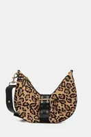 Kožená kabelka Marciano Guess béžová barva, 5YGZ07 7367A