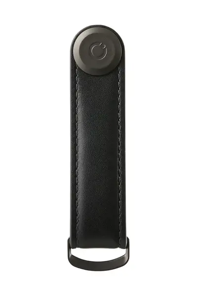 Obal na klíče Orbitkey Leather Black 8,5 cm