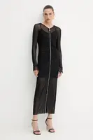 Šaty Patrizia Pepe černá barva, maxi, přiléhavé, 8A1502 J329