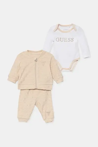 Kojenecká sada Guess 3-pack béžová barva, H5YW10 KBU64