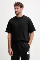 Bavlněné tričko The North Face Dome Relaxed pánské, černá barva, NF0A8DYPJK31