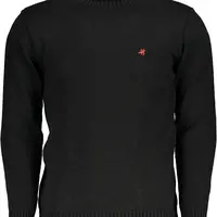 US GRAND POLO MEN'S BLACK SWEATER