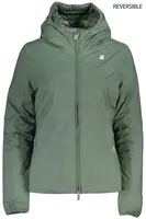 Zelená dámská prošívaná bunda K-WAY