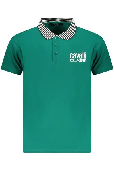 Cavalli Class pánské polo triko zelené