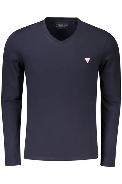 Pánske tričko GUESS JEANS s dlhým rukávom