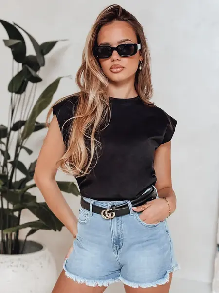 Dámske rifľové kraťasy VIBEJEANS