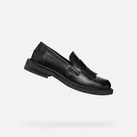 Black women's moccasins Geox Serilda - Women's