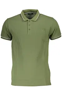 Zelené pánske polo tričko Cavalli Class