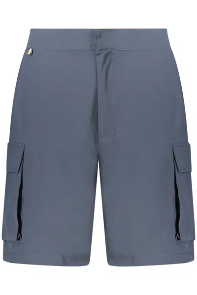 K-WAY MEN'S BERMUDA PANTS BLUE