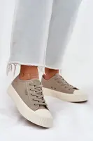 BIG STAR SHOES Dámske Textilné Tenisky Na Platforme Big Star